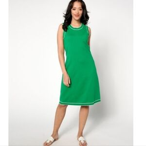 Isaac Mizrahi sweater knit tank dress